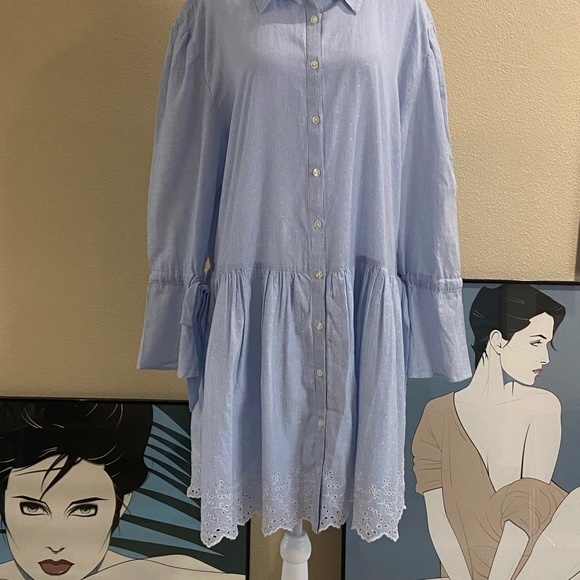 Caslon Nordstrom casual cotton dress - Picture 2 of 9